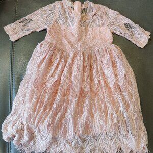 Trish Scully Bella Rafaela dress in pink size 4